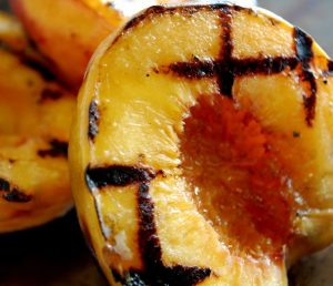Savory Grilled Peaches