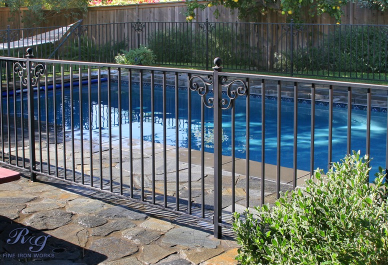 pool deck fencing